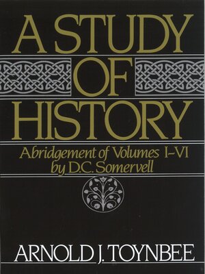 cover image of A Study of History